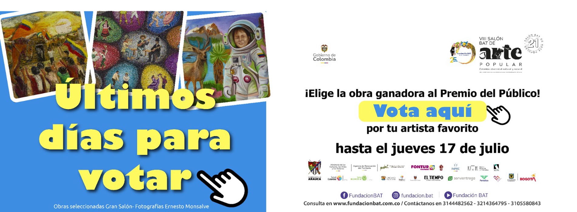 Últimos días para votar