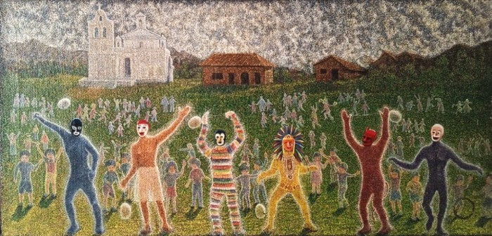 Fiesta de matachines en Tequia