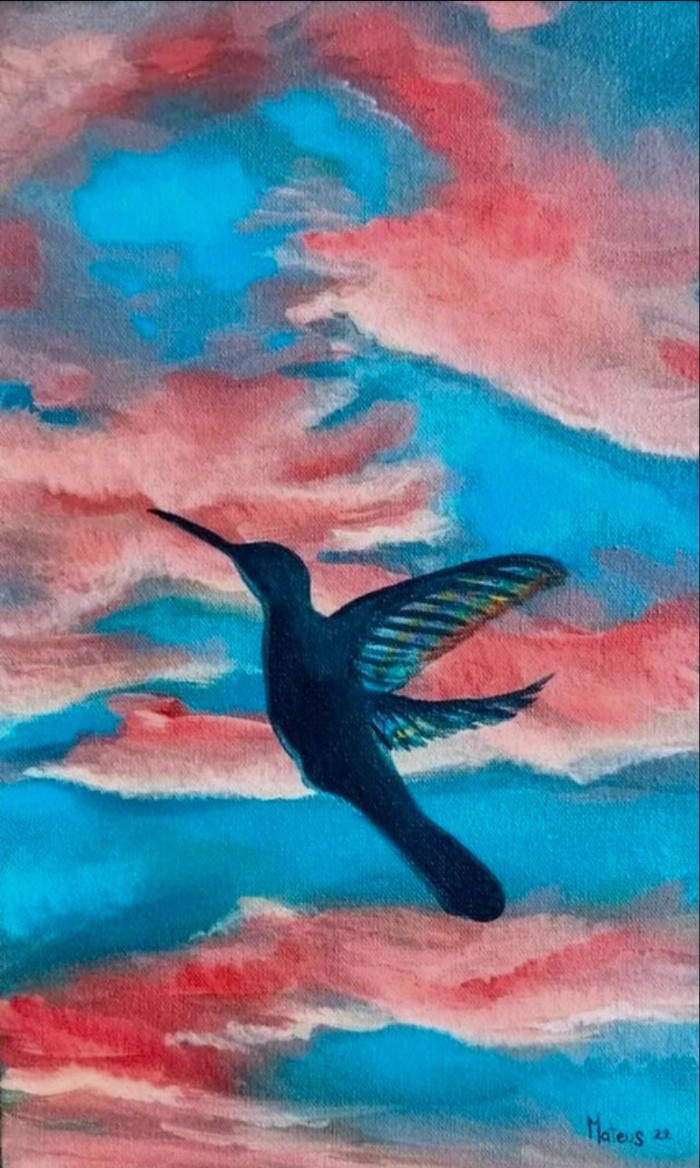 Vuelo de colibrí