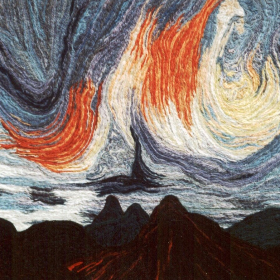 Cielo en Azul y Naranja 