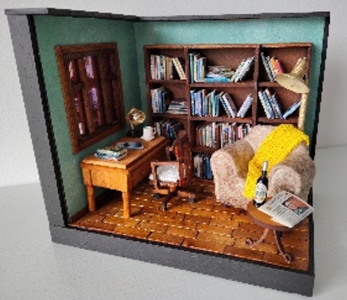 El rincón de la lectura en miniatura 4
